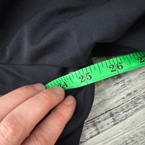 Talbots 20WP Navy Blazer Jacket Wool Blend Career Suit Coat - Picture 3 of 7